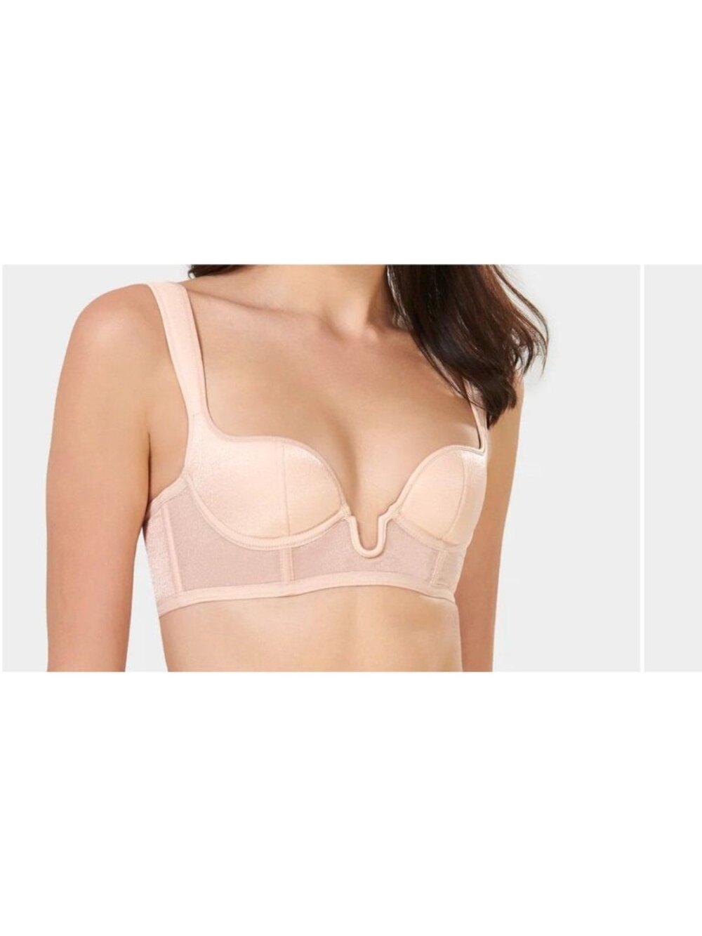 Bluebella Thena Wired Bra Frosted Caramel Size 32A